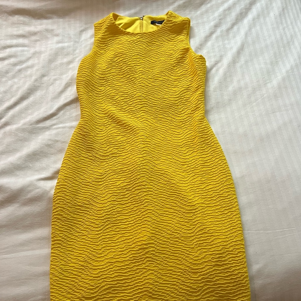 Tommy Hilfiger yellow sleeveless sundress.  Size 4.